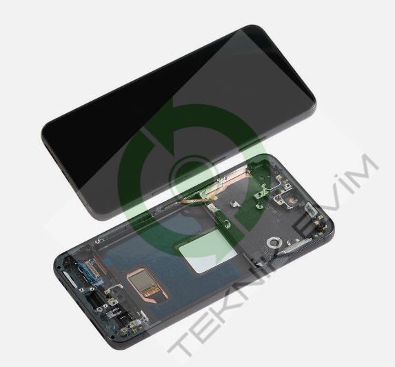 Samsung Galaxy S22 SM-S901F Orjinal Çıtalı Lcd Ekran Dokunmatik Siyah
