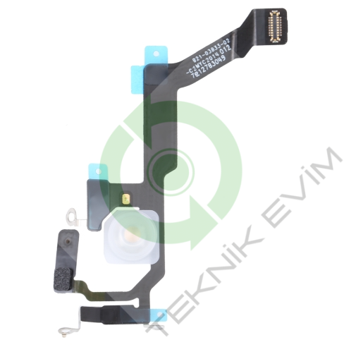 Apple İphone 14 Pro Max Flaş Üst Mikrofon Filmi Flexi