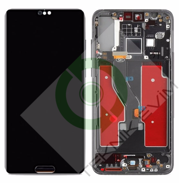Huawei P20 Pro Çıtalı Lcd Ekran Dokunmatik TFT Parmak İzi Okumaz