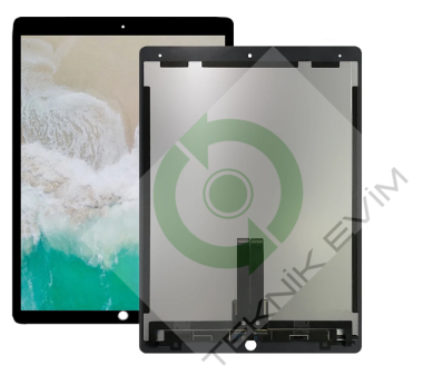 Apple IPad Pro 12.9'' 6.Nesil A1670-A1671 Lcd Ekran Dokunmatik Siyah