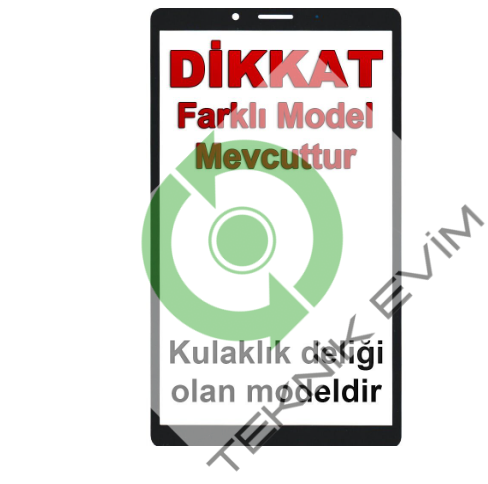 Huawei MediaPad T3 BG2-U03 Dokunmatik Cam Siyah