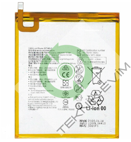 Huawei MatePad T10 AGR-W09 Batarya Pil