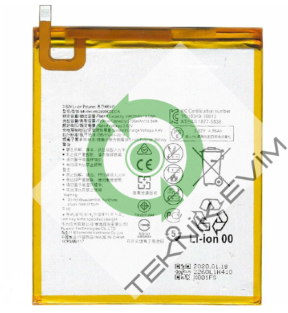 Huawei MatePad T10 AGR-L09 Batarya Pil