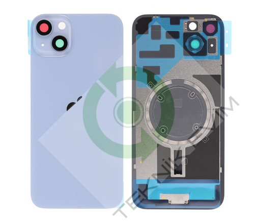 Apple İphone 14 Plus Çıtalı Arka Kapak + Nfc Mavi