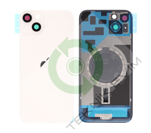 Apple İphone 14 Çıtalı Arka Kapak + Nfc Beyaz