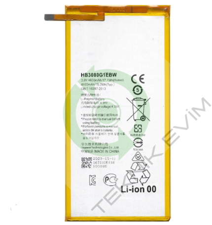 Huawei Matepad T3 10 AGS-L09 Batarya Pil