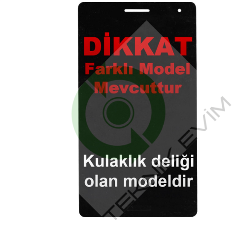 Huawei MediaPad T3 BG2-U01 Ekran Dokunmatik Set Siyah - Model 1