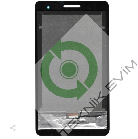 Huawei MediaPad T1-701u Ekran Dokunmatik Set Beyaz