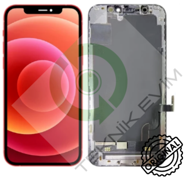 iPhone 12 Mini | Lcd Ekran Dokunmatik | Cam Değişmiş Orjinal