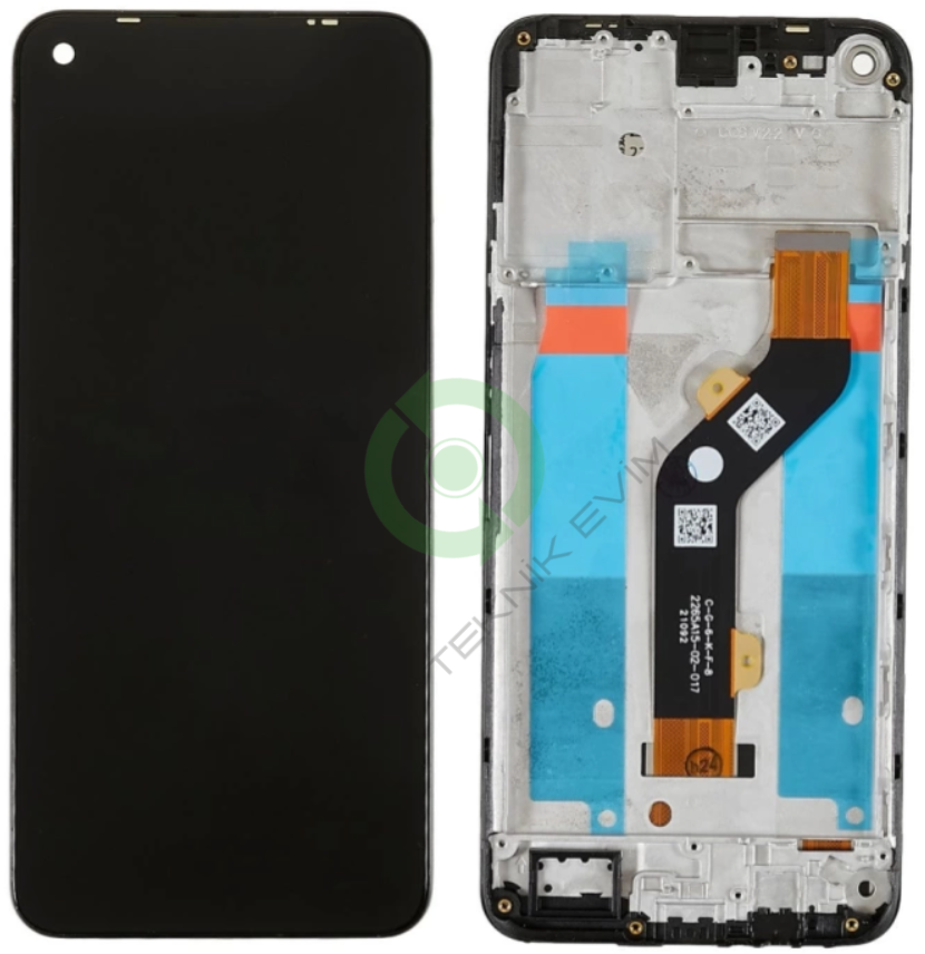 Tecno Camon 16 Çıtalı Lcd Dokunmatik Ekran CE7 CE7j CE9h