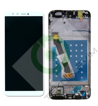 Huawei P Smart Orjinal Çıtalı Lcd Ekran Dokunmatik Beyaz