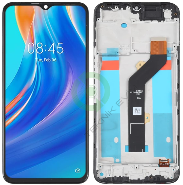 Tecno Spark 7 Çıtalı Lcd Dokunmatik Ekran KF6
