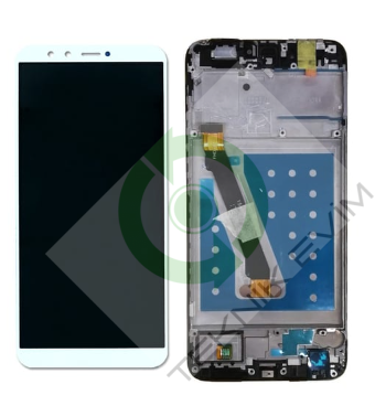Huawei P Smart 2018 Orjinal Çıtalı Lcd Ekran Dokunmatik Beyaz