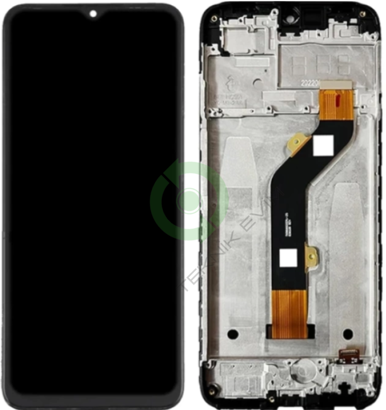 Tecno Spark 10C Çıtalı Lcd Dokunmatik Ekran KI5k