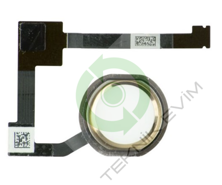 Apple İpad 12.9 A1584 A1652 Home Flex Orta Tuş Beyaz