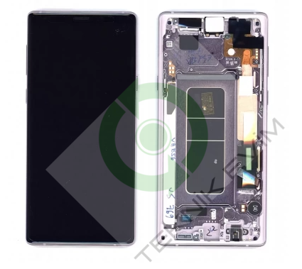 Samsung Galaxy Note 9 SM-N960F Orjinal Çıtalı Lcd Ekran Dokunmatik Beyaz