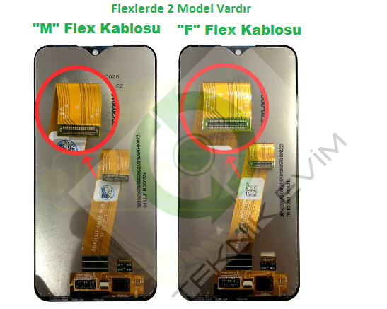 Samsung A01 Sm-A015M Çıtalı Lcd Ekran Dokunmatik