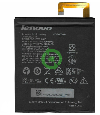 Lenovo A8-50 Batarya Pil