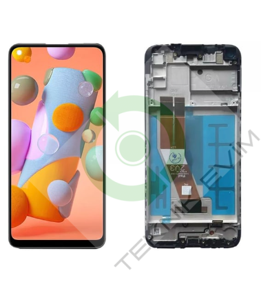 Samsung A11 Sm-A115F Çıtalı Lcd Ekran Dokunmatik