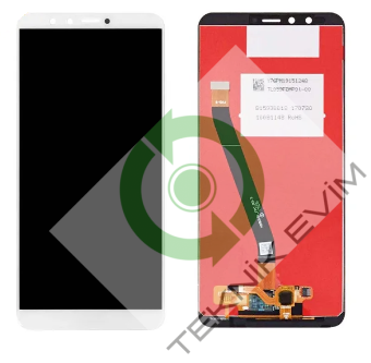 Huawei Y9 2018 Orjinal Lcd Ekran Dokunmatik Beyaz