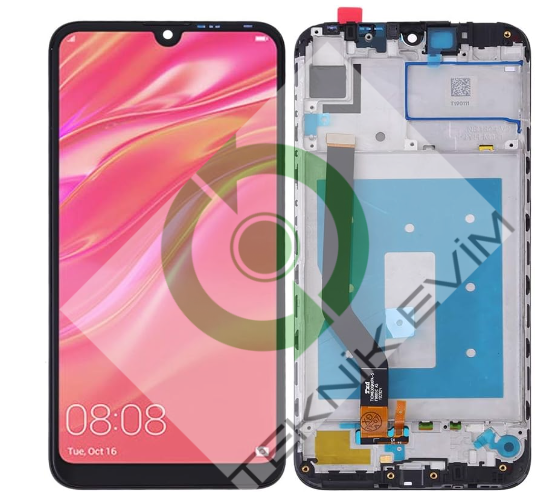 Huawei Y7 Prime 2019 Çıtalı Lcd Ekran Dokunmatik