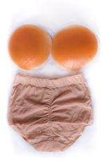 SOFTLEAVES B200 YUVARLAK ŞEKİLLİ EKLEME PEDLİ SİLİKON,POPO ARTTIRICI KÜLOT