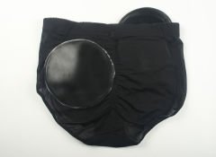 SOFTLEAVES B200 BLACK YUVARLAK ŞEKİLLİ SİLİKONLU POPO ARTTIRICI KÜLOT