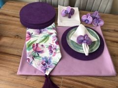 SOFRA SUNUM TAM SET ORKİDE