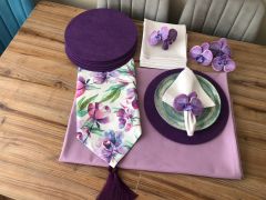 SOFRA SUNUM TAM SET ORKİDE