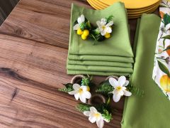 SOFRA SUNUM TAM SET LİMON DESENLİ
