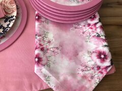 SOFRA SUNUM TAM SET GÜL DETAYLI