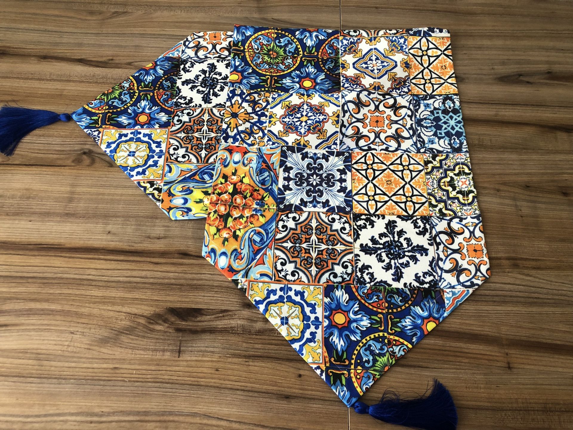 MAJOLİKA FAYANS DESENLİ RUNNER