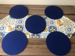 LEMON CERAMIC PATTERNED RUNNER & SUPLA