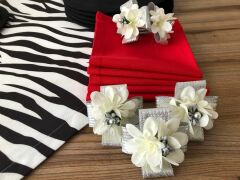 SOFRA SUNUM SETİ ZEBRA DESENLİ