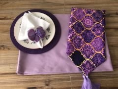 SOFRA SUNUM SETİ MOR MOROCCAN DESEN