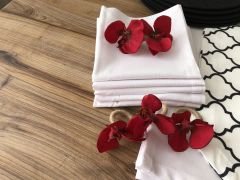 SOFRA SUNUM SETİ BEYAZ ZEMİN SİYAH MOROCCAN DESEN