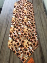 LEOPAR ÇİÇEK DESENLİ RUNNER