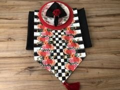 SOFRA SUNUM TAM SET GÜL DESENLİ