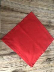 KIRMIZI KUMAŞ PEÇETE (6 ADET) (40X40 CM)