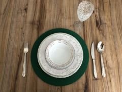 YAPRAK YEŞİLİ SUPLA (6 ADET)  33 CM (MDF DAHİL)