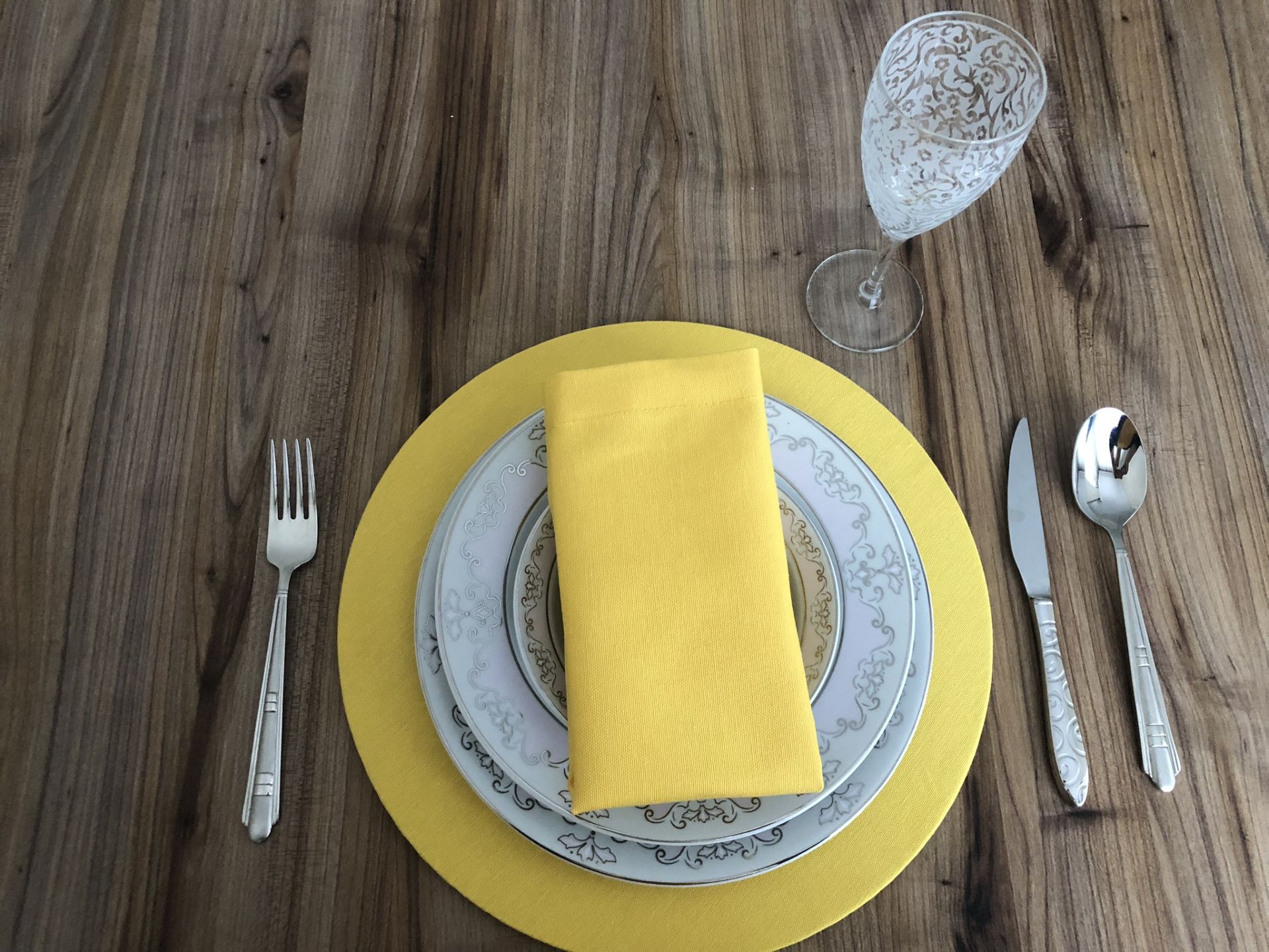 SARI SUPLA 33 CM (6 ADET)  (MDF DAHİL)
