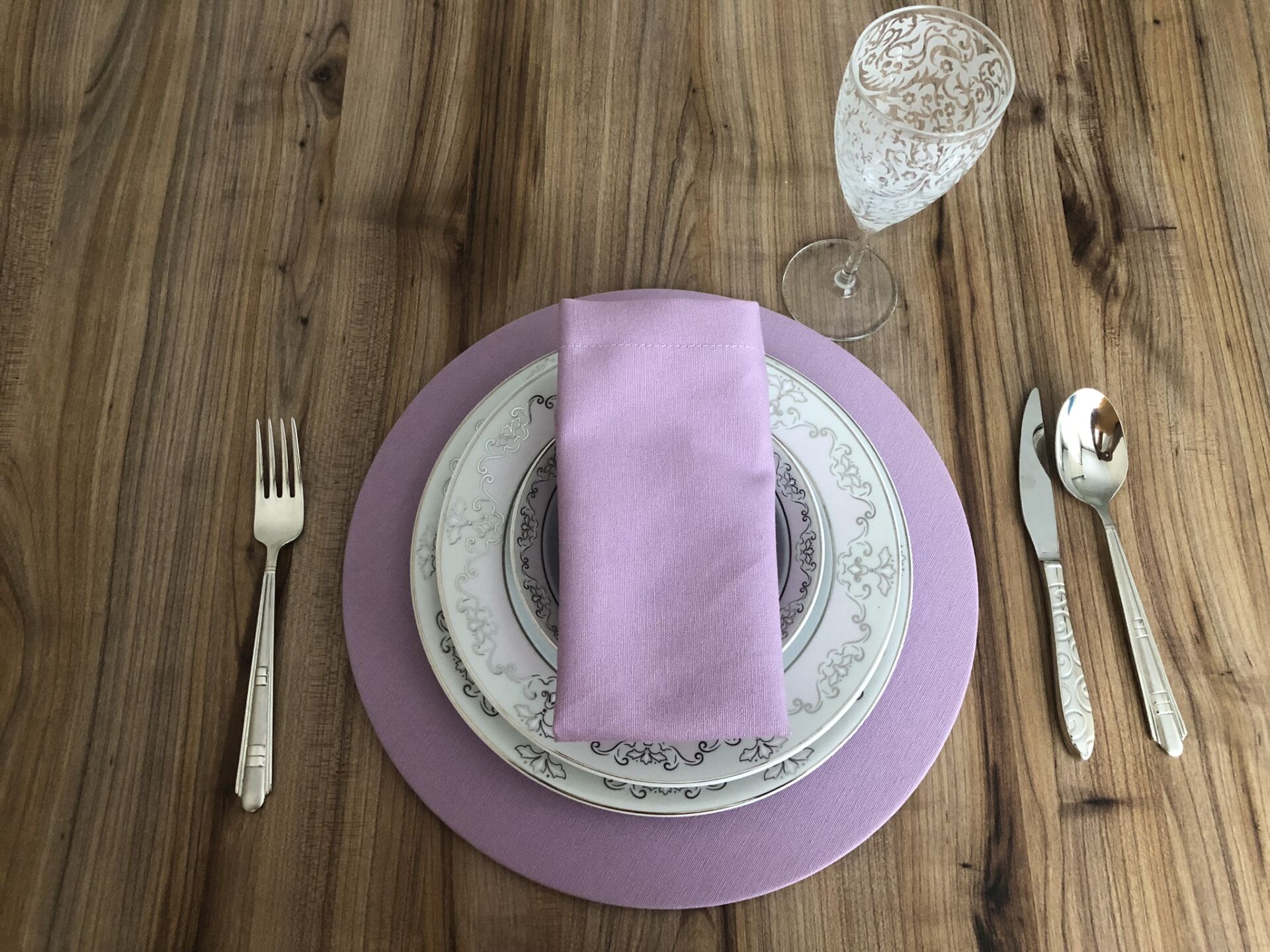 LİLA SUPLA 33 CM (6 ADET ) (MDF DAHİL)