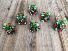 SPECIALLY DESIGNED NEW YEAR'S NAPKIN RING (6 PIECES)