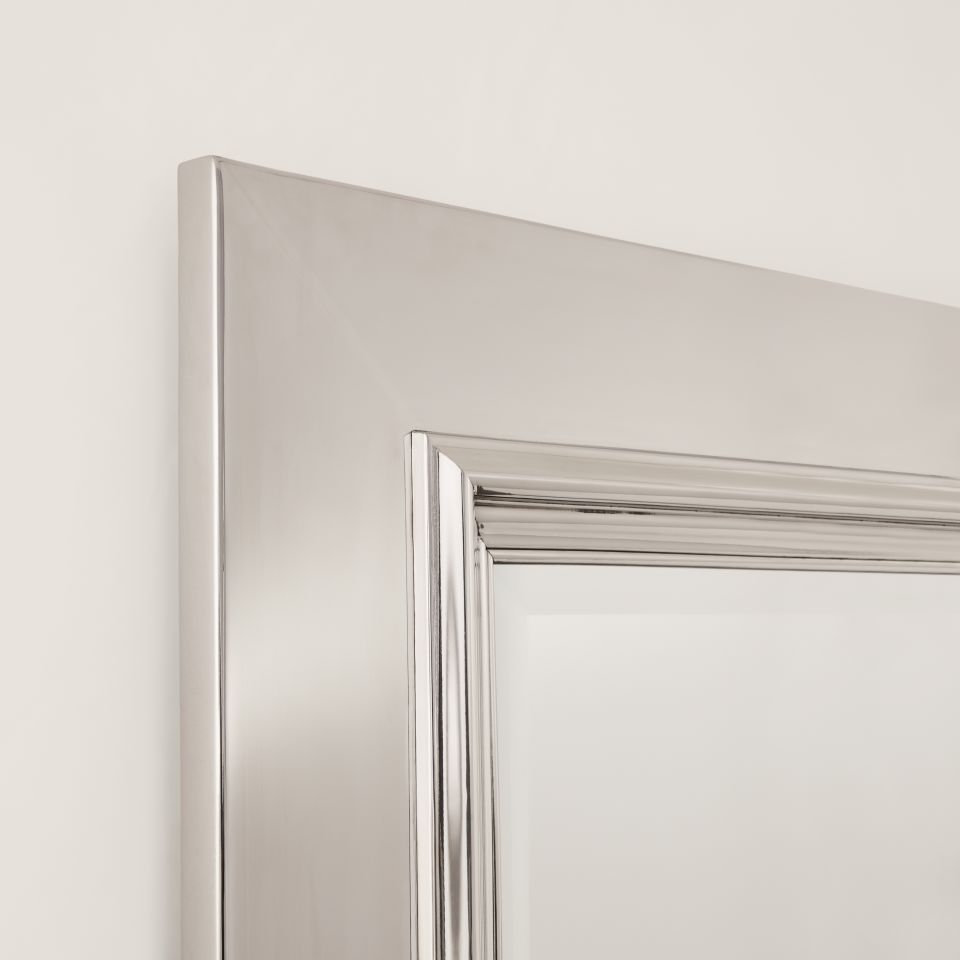 DUKE POLISHED STEEL MIRROR