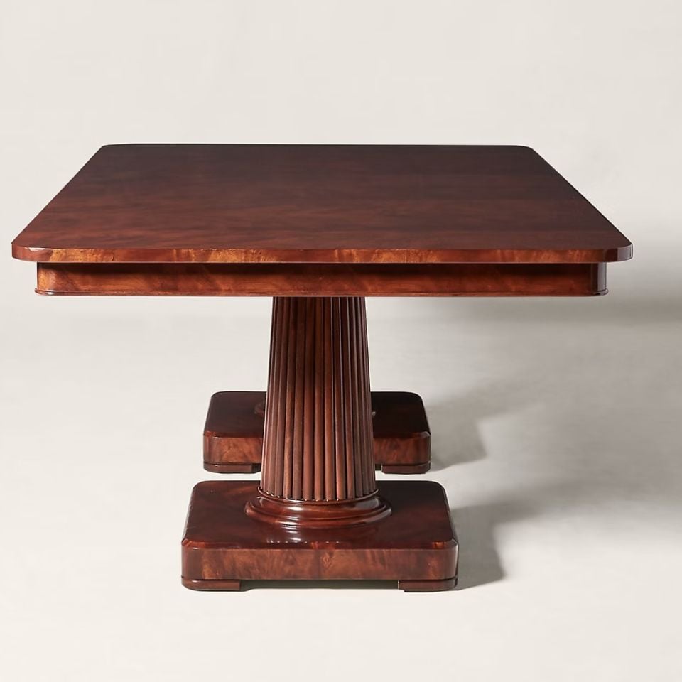 MAYFAIR DOUBLE PEDESTAL DINING TABLE