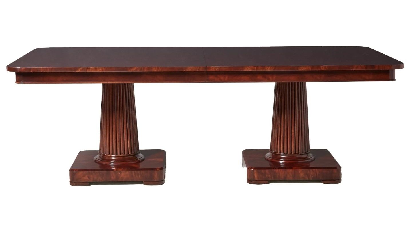 MAYFAIR DOUBLE PEDESTAL DINING TABLE