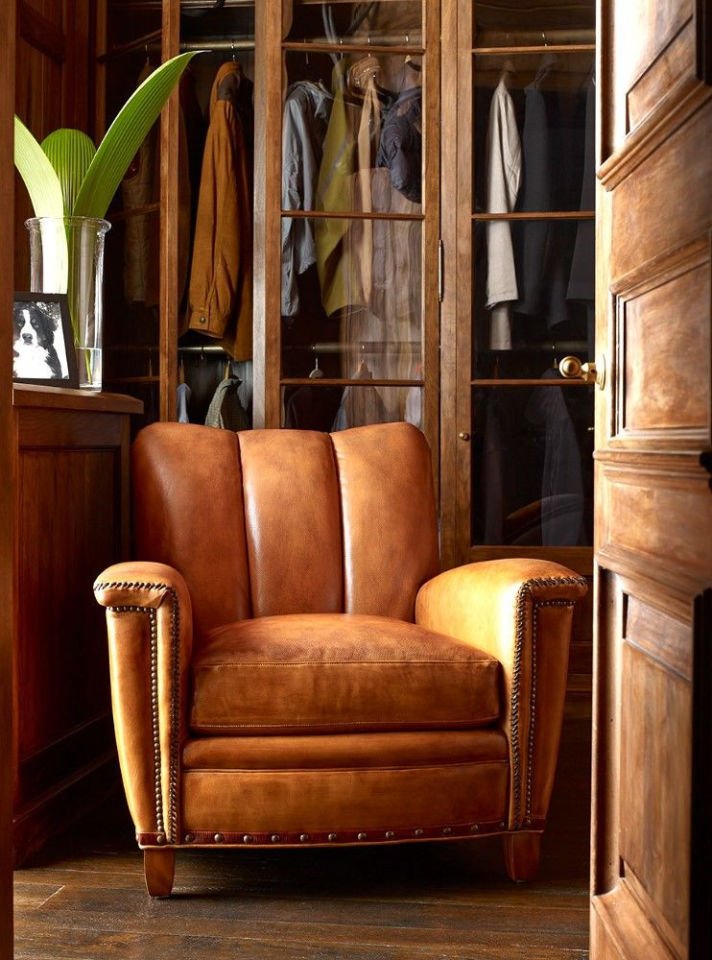 TULIP CHANNEL BACK CLUB CHAIR
