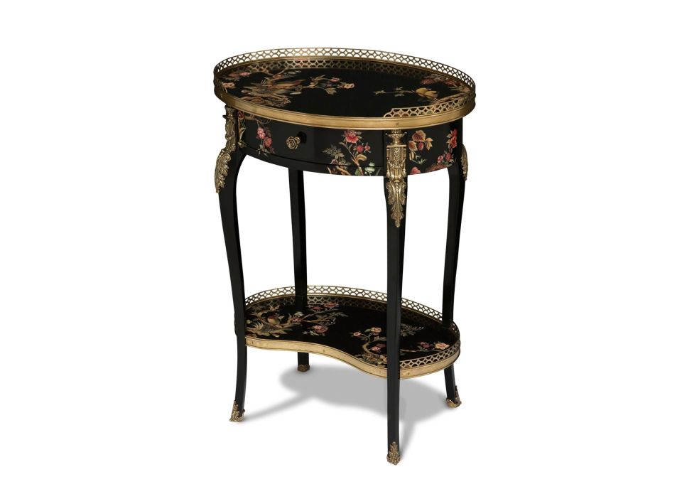 HAND PAINTED OCCASIONAL TABLE