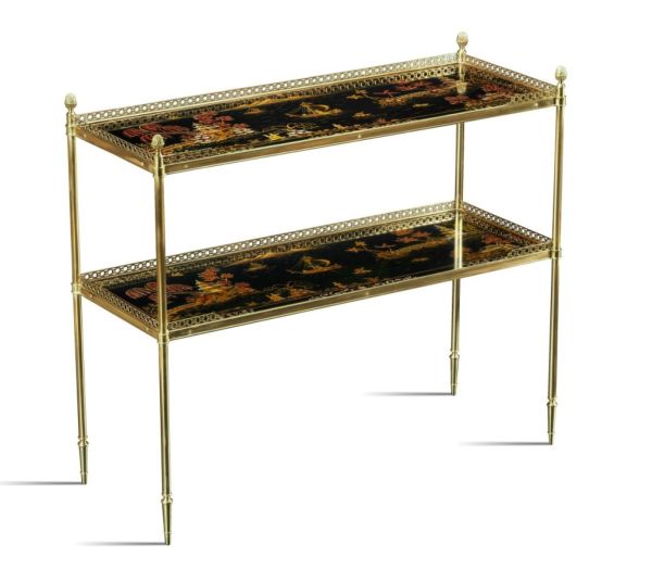 CONSOLE TABLE WITH CHINOISERIE