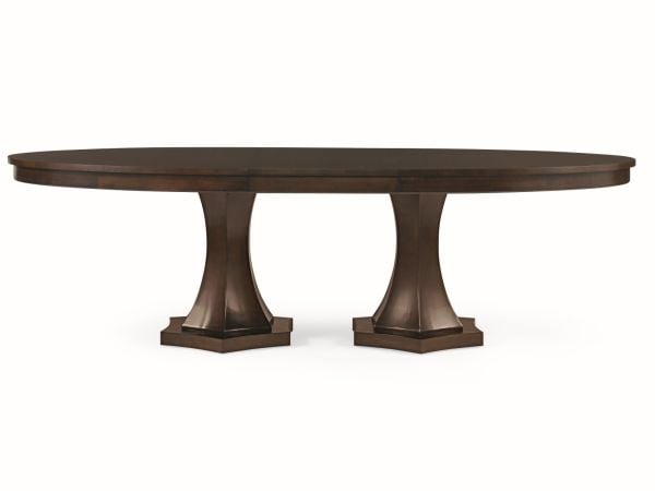 TRIBECA DOUBLE PEDESTAL DINING TABLE